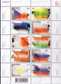 NVPH V2260-2269 Uitbreiding EU 2004  Gestempeld cataloguswaarde 10,00 A-0628