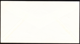 FDC E17a ''first day of issue'' zonder haakjes Beschreven met open klep