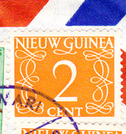 Plaatfout 2 PM & 27 PM2 op Speciale cover met speciaal stempel Manokwari jaarmarkt 28-8-1959