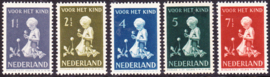 NVPH   374-378 Kinderzegels 1940 Ongebruikt