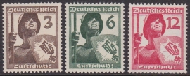 Mi 643-645 Luftschutz Postfris Cataloguswaarde: 15,00  E-2905