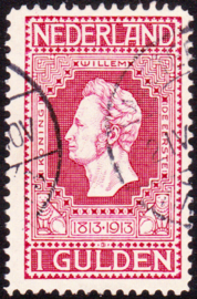 NVPH   98 Jubileum 1913 gebruikt Cataloguswaarde 25.00