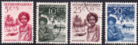 NVPH 45-48  Kinderpostzegels gestempeld