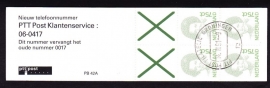 Postzegelboekje 42A Gestempeld (filatelie)