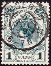 NVPH 49 Kroningsgulden gebruikt Cataloguswaarde 150.00