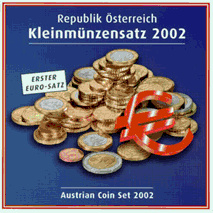 Oostenrijk Euroset 2002 BU