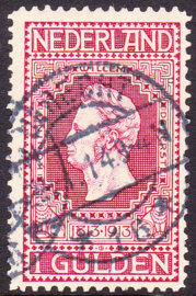 NVPH   98 Jubileum 1913 met langebalk stempel Utrecht Cataloguswaarde 25.00++