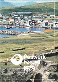Faeröer Eilanden, Jaarcollectie 1979 postfris