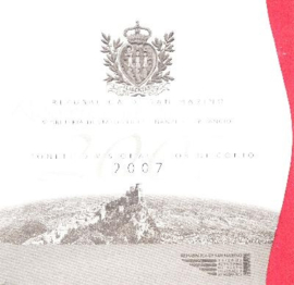 San Marino Euroset  2007 BU
