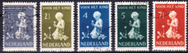 NVPH  374-378 Kinderpostzegels 1940 Gebruikt