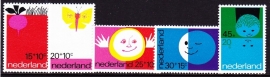 NVPH  996/1000 Kinderzegels 1971 Postfris