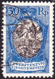 Liechtenstein 1925 Mi: 64 Gebruikt / Used