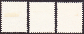 NVPH  136-138 Tentoonstelling-zegels Gebruikt  Cataloguswaarde 160.00