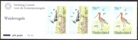 Postzegelboekje 30 met snijlijn links boven  Postfris  Cataloguswaarde 25,00
