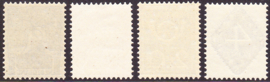 NVPH   110-113 Div. Voorstellingen Postfris Cataloguswaarde 21.50