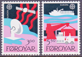MI:  166-167   Europazegels 1988  Postfris  E-7884