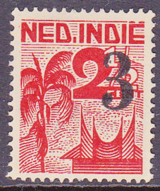 Ned. Indie plaatfout 322a PM Ongebruikt   E-6160