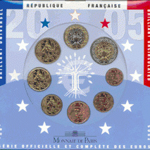 Frankrijk Euroset 2005 BU