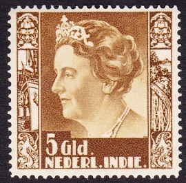 NVPH 265 Koningin Wilhelmina met watermerk Ongebruikt cataloguswaarde: 30,00  E-1745