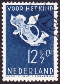 Plaatfout 292 P Gebruikt Cataloguswaarde 25.00 S-0424