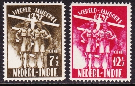 NVPH 226-227 Wereld Jamboree Ongebruikt cataloguswaarde: 2,50  E-2284