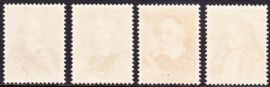 NVPH 296-299 Zomerzegels 1937 Postfris Cataloguswaarde 52.50