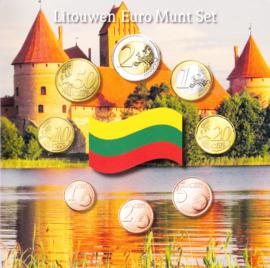 Euro setje Litouwen 2015 BU met speciale penning