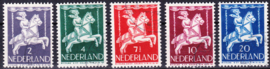 NVPH  469-473 Kinderpostzegels 1946 gebruikt