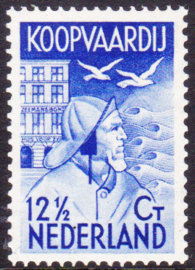 NVPH 260 Zeemanszegel Postfris Cataloguswaarde 65.00