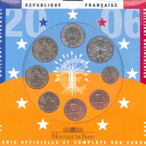 Frankrijk Euroset 2006 BU