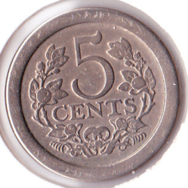 5 cent rond 1908     (Pracht+)