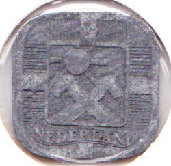5 cent 1941 (Zeer Fraai)