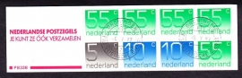 Postzegelboekje 33B Gestempeld (filatelie)