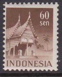 Plaatfout Indonesie 381 P  Postfris E-4462