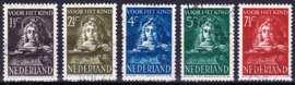 NVPH  397-401 Kinderpostzegels 1941 ''Rembrandt's zoon Titus'' gebruikt