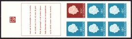 Postzegelboekje  3a + TELBLOK  LuXe Postfris  Cataloguswaarde 7,50 A-0355