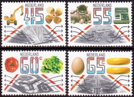 NVPH  1228-1231  Exportzegels  Postfris