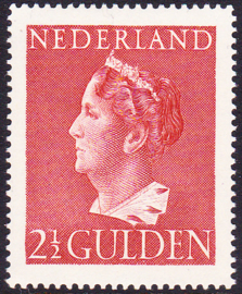 NVPH  347 Koningin Wilhelmina ''Konijnenburg'' Postfris Cataloguswaarde 180.00