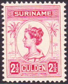 NVPH 103A Lijntanding 11 Koningin Wilhelmina  Ongebruikt Cataloguswaarde 35,00