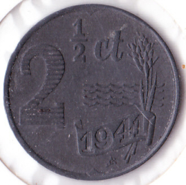 Nederland 2½ cent zink 1941 (FDC)