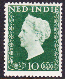 NVPH 345 Wilhelmina Postfris cataloguswaarde: 40,00