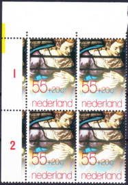 Plaatfout 1177 P1 Postfris in blok van 4 Cataloguswaarde 9.00