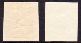 NVPH  82-83 Wilhelmina Ongetand  Postfris Cataloguswaarde 32.00