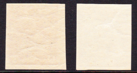 NVPH  82-83 Wilhelmina Ongetand  Postfris Cataloguswaarde 32.00