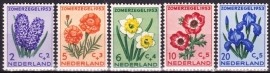 NVPH 602-606 Zomerzegels 1953 Postfris