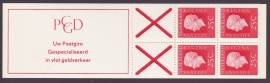 Postzegelboekje  9cF LuXe Postfris  Cataloguswaarde 65.00