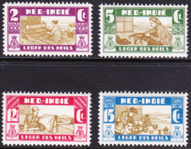 NVPH 176-179 Leger des Heils Postfris cataloguswaarde: 30,00