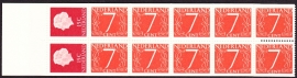 Postzegelboekje  1Mx LuXe Postfris  Cataloguswaarde 25.00 A-0334