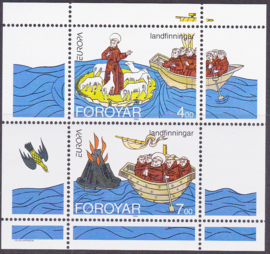 MI:  260-261  Blok 7 Europa  1994 Postfris  E-7874