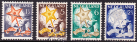 NVPH  261/264 Kinderzegels 1933 Gebruikt  Cataloguswaarde 22.00